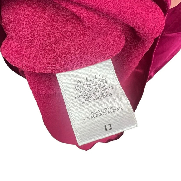 NWT A.L.C. Tilly Asymmetrical Dress - Picture 8 of 10